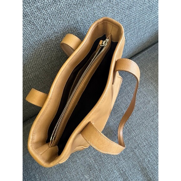 Vintage Coach 7776 Hampton Lunch Tote Tan Leather Shoulder Bag - Picture 5 of 10